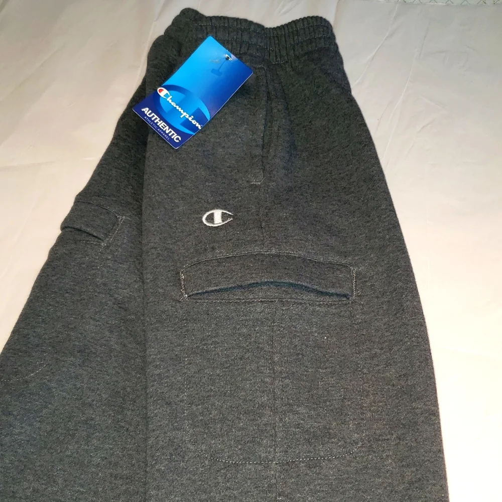 Champion NEW Active Jogger Pants Sweatpants Boy's Toddler Kids Warm Cotton GREY